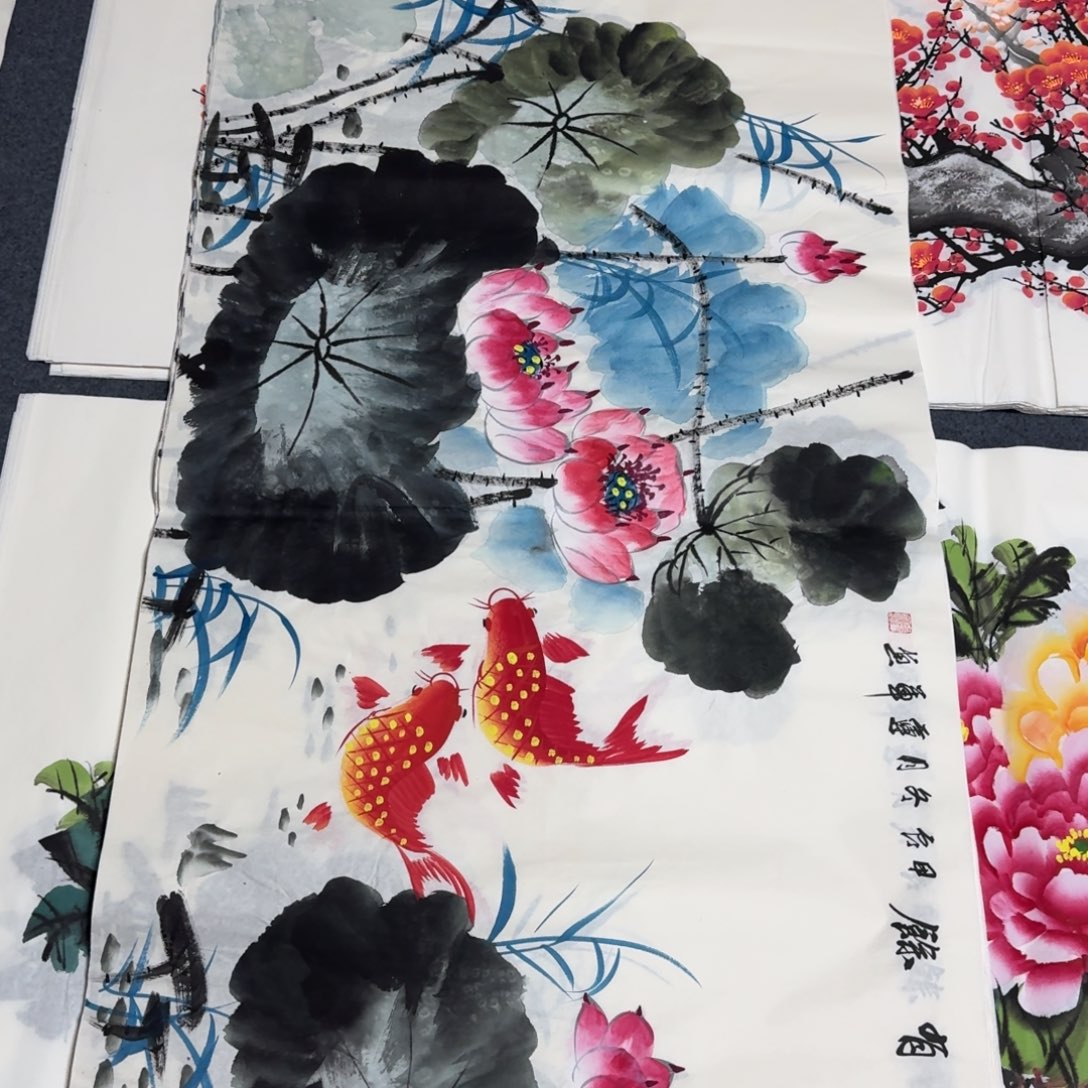 国画晓彤美术馆直播间