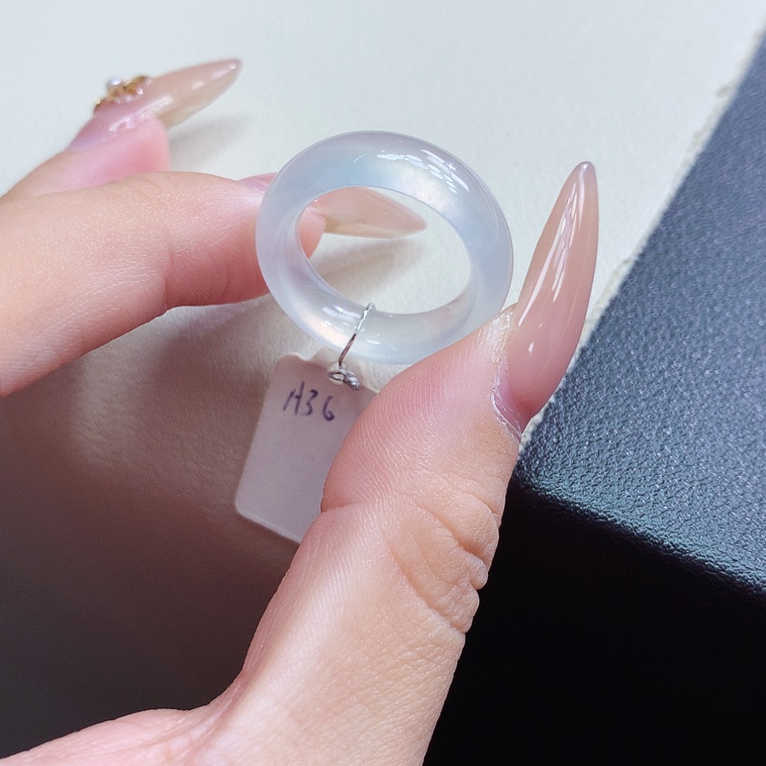 未镶嵌戒指翡翠12号