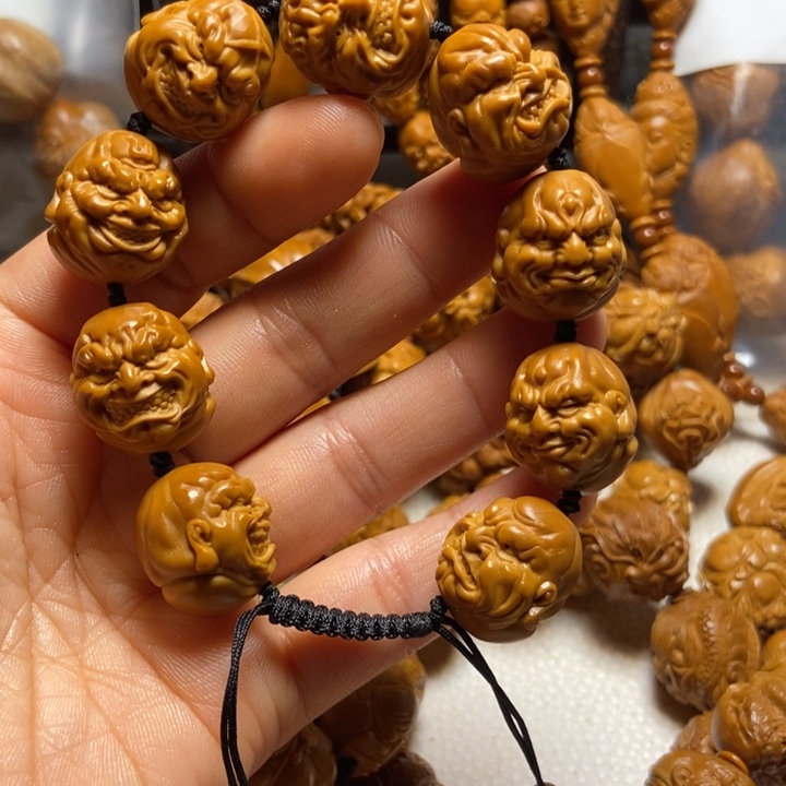 【闪购商品】橄榄核手串/手链?****。肌肉恶僧1.9