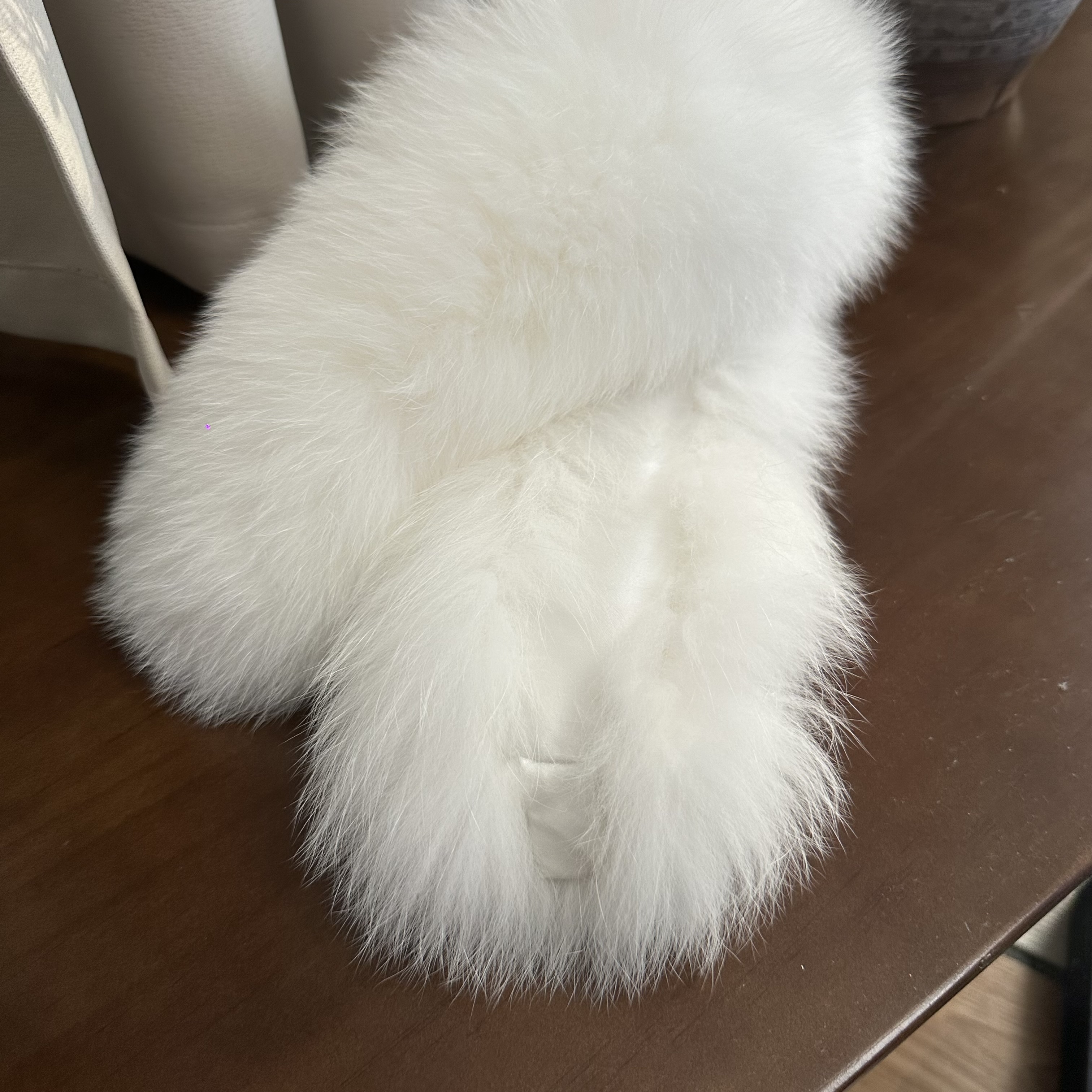 【四川工美蜀锦】毛领单围脖保暖秋冬