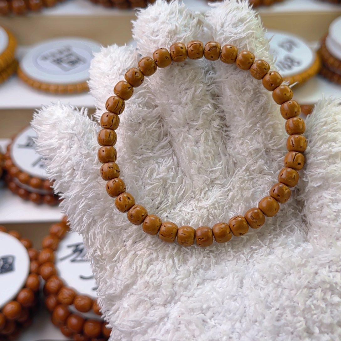 桃核手串九**i脑纹桃核老型核壁