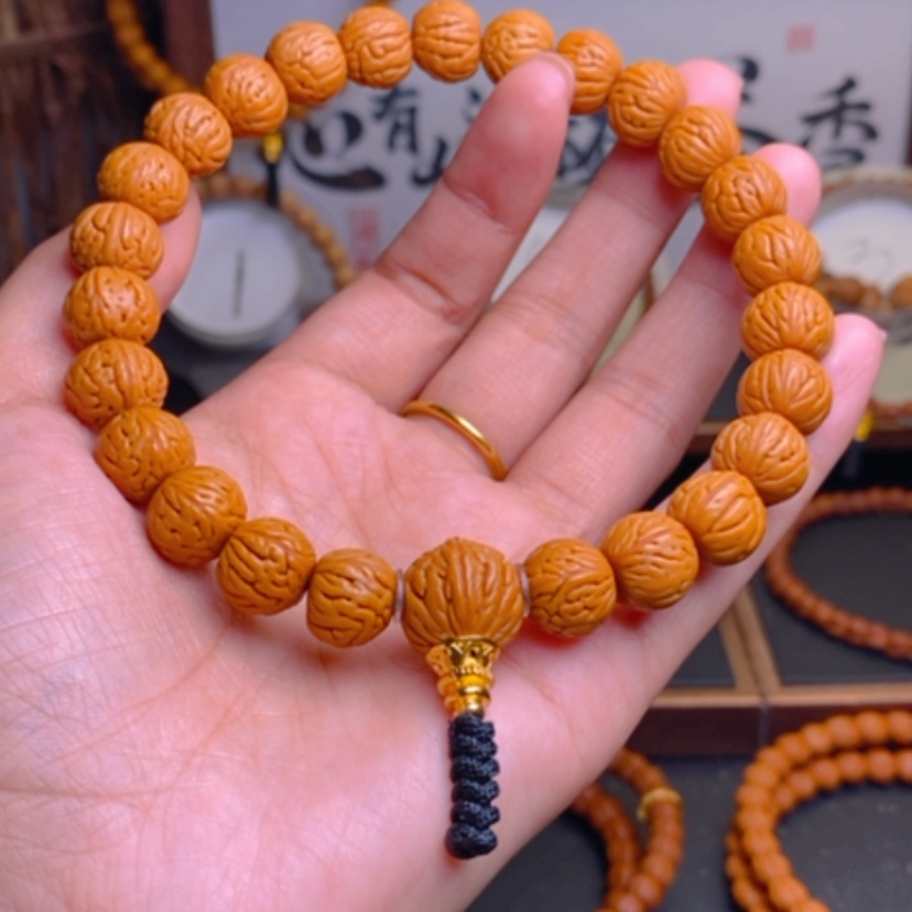 【闪购商品】吊坠桃核龙纹桃核