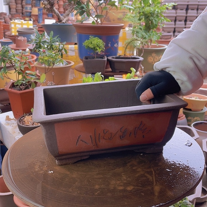 紫砂宜兴紫砂红马槽31