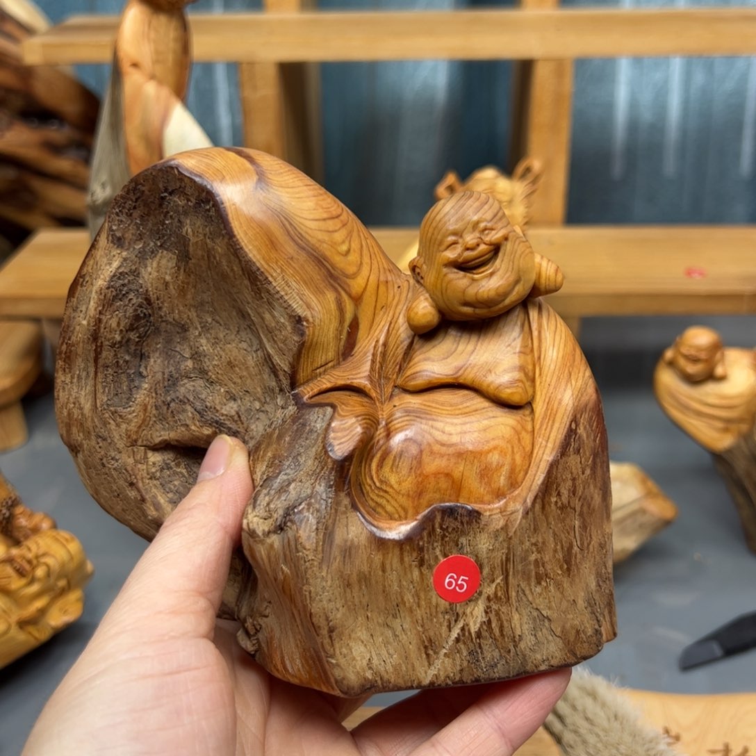 品***活柏木崖柏木摆件手把件