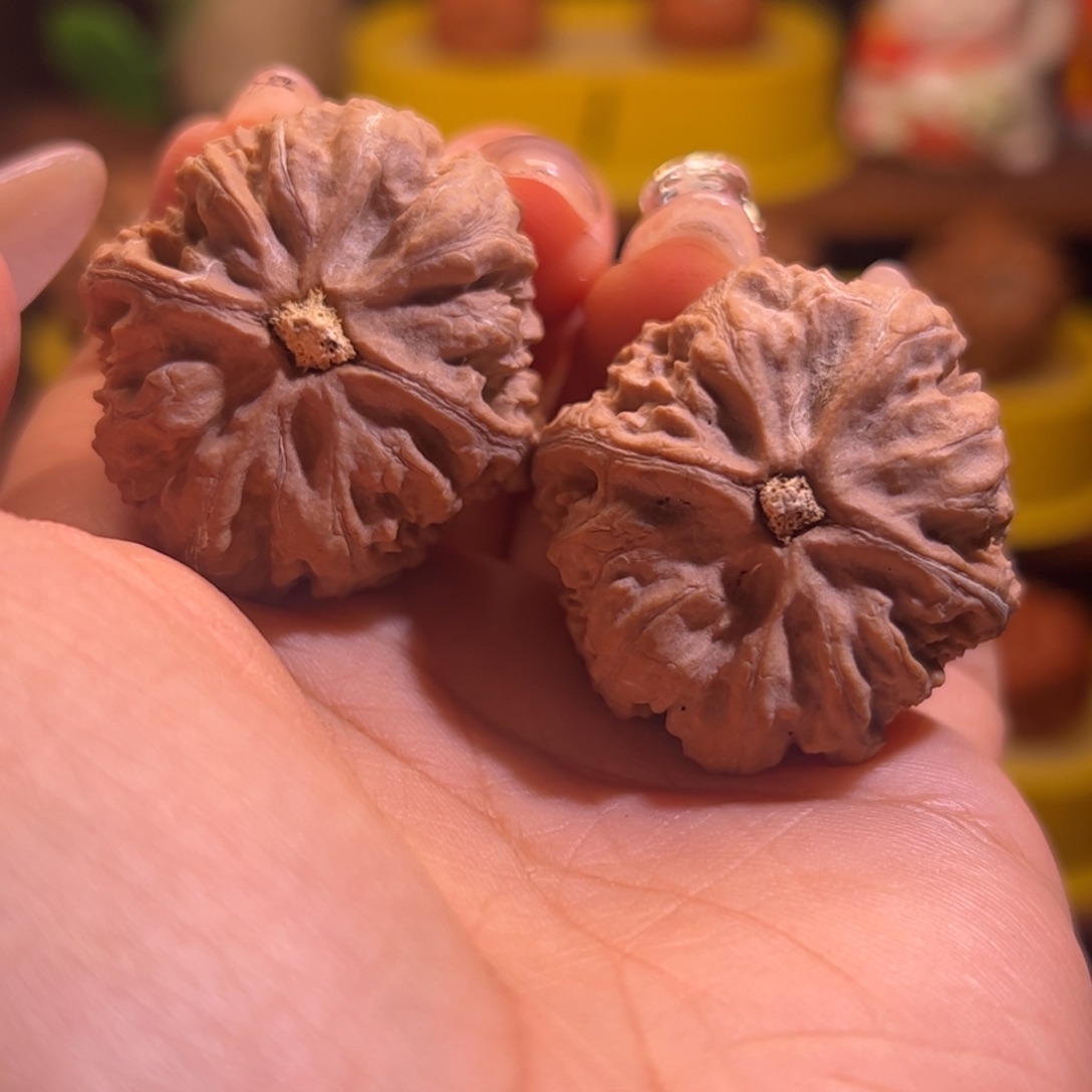 文玩核桃吊坠核桃48阴皮