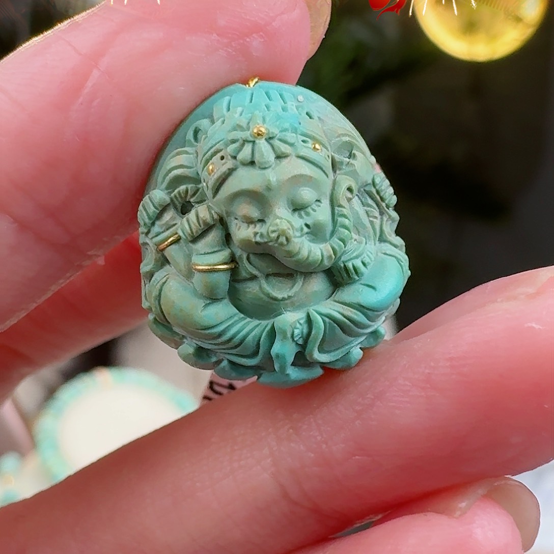 绿松石珠宝奇石未镶嵌