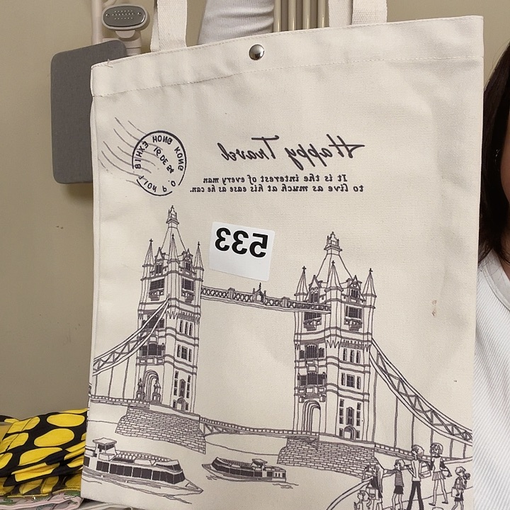 聚酯纤维帆布包533