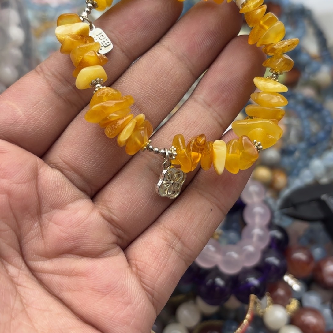 银S925镶嵌手链水晶