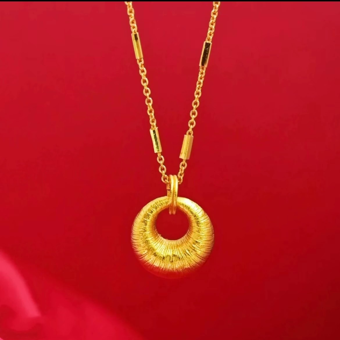 钛钢项链  【星光链+小坨坨吊坠】星光链小坨坨项链气质精美