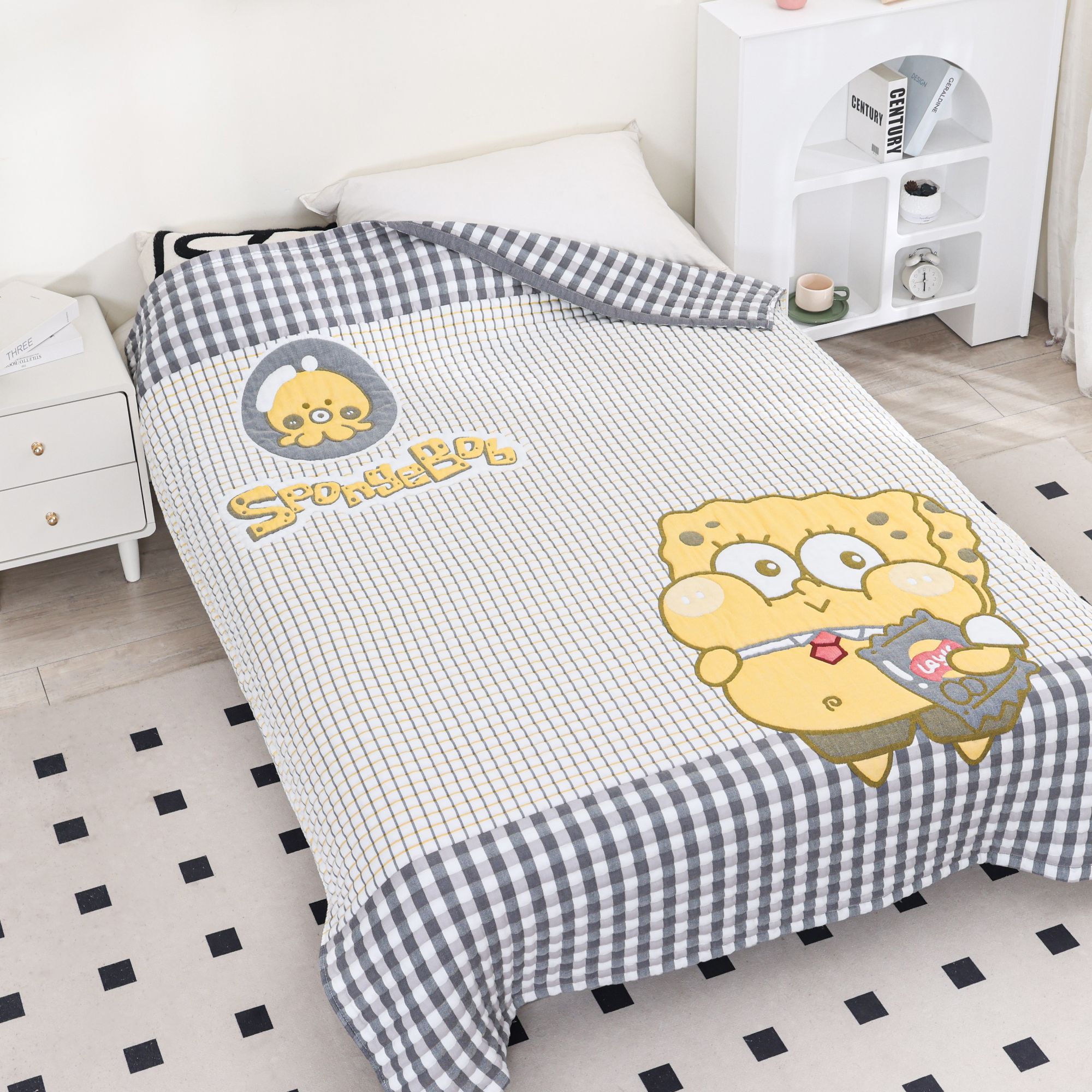 【温暖家居】泡芙被150×200cm-零食宝贝