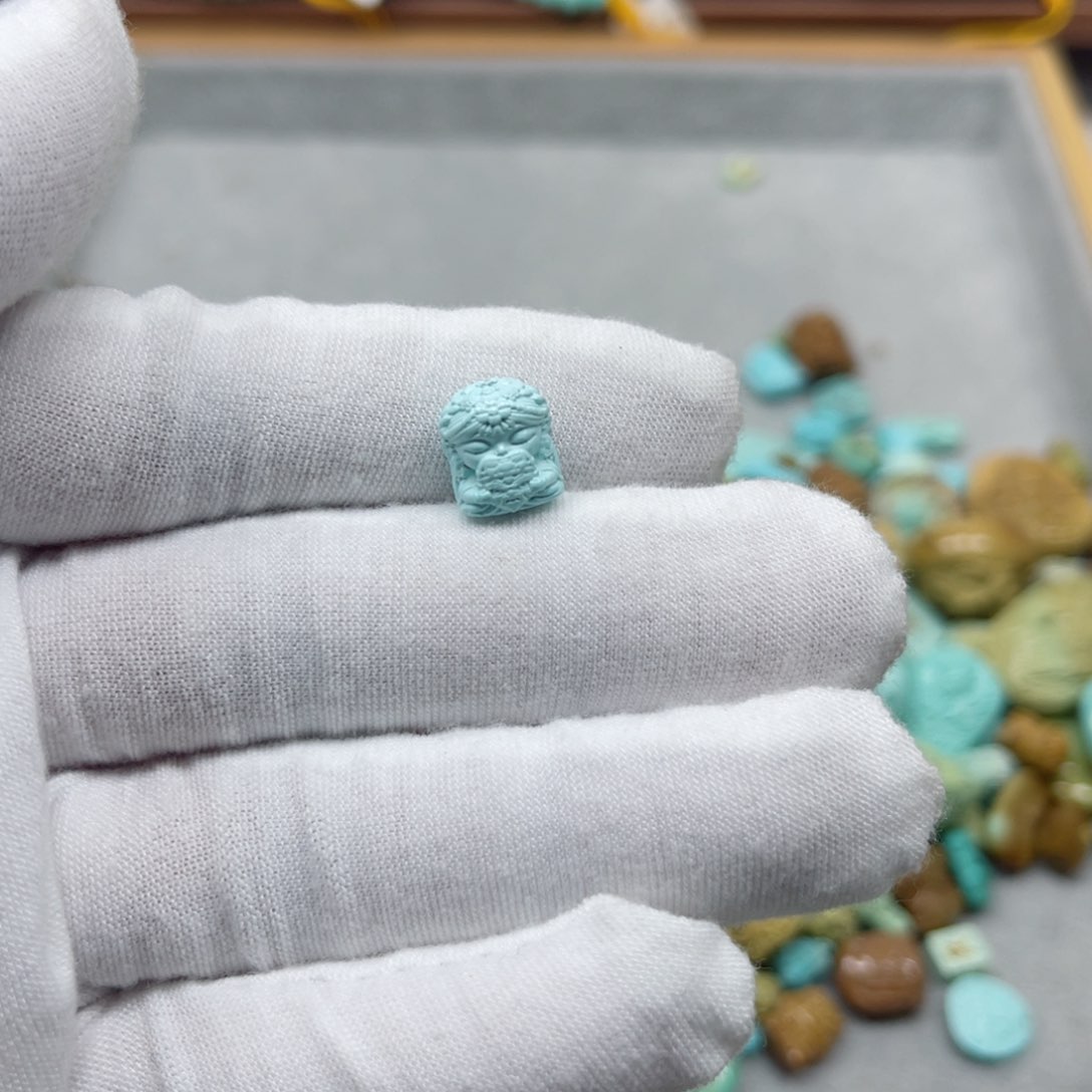 绿松石挂件未镶嵌