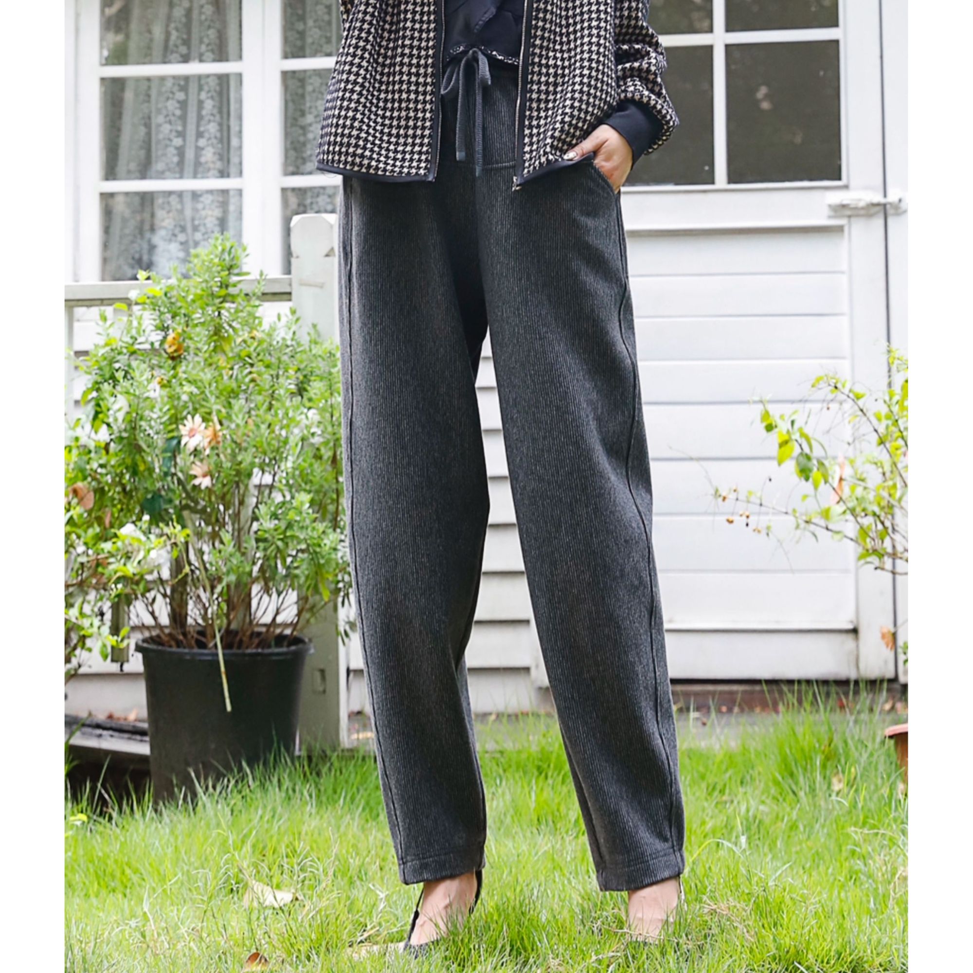 新款加厚【净面】外穿时尚休闲百搭秋冬百搭显瘦气质长裤-902#