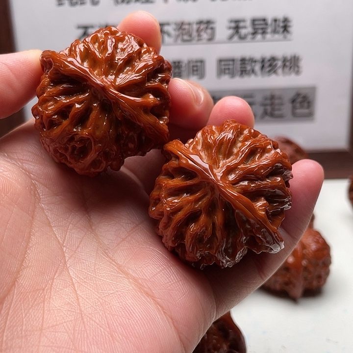 V***a核桃手串/手链苹果园42