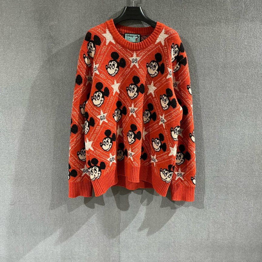 未使用 GUCCI/古驰 （pm）迪士尼联名羊毛毛衣 全新L码/8871