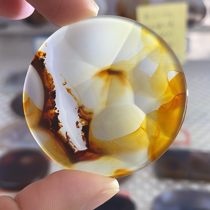 玛瑙/玉髓合金颈饰