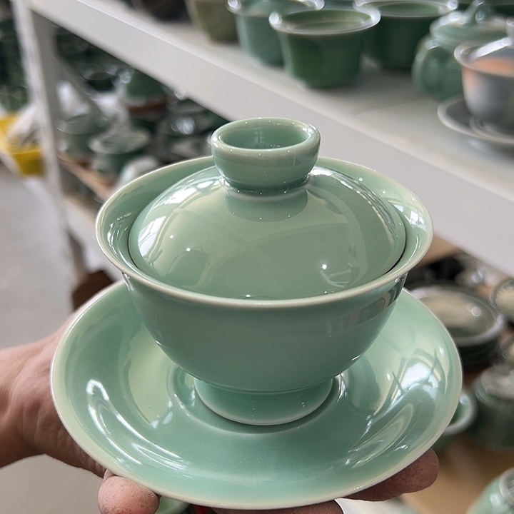 小米茶器龙泉青瓷
