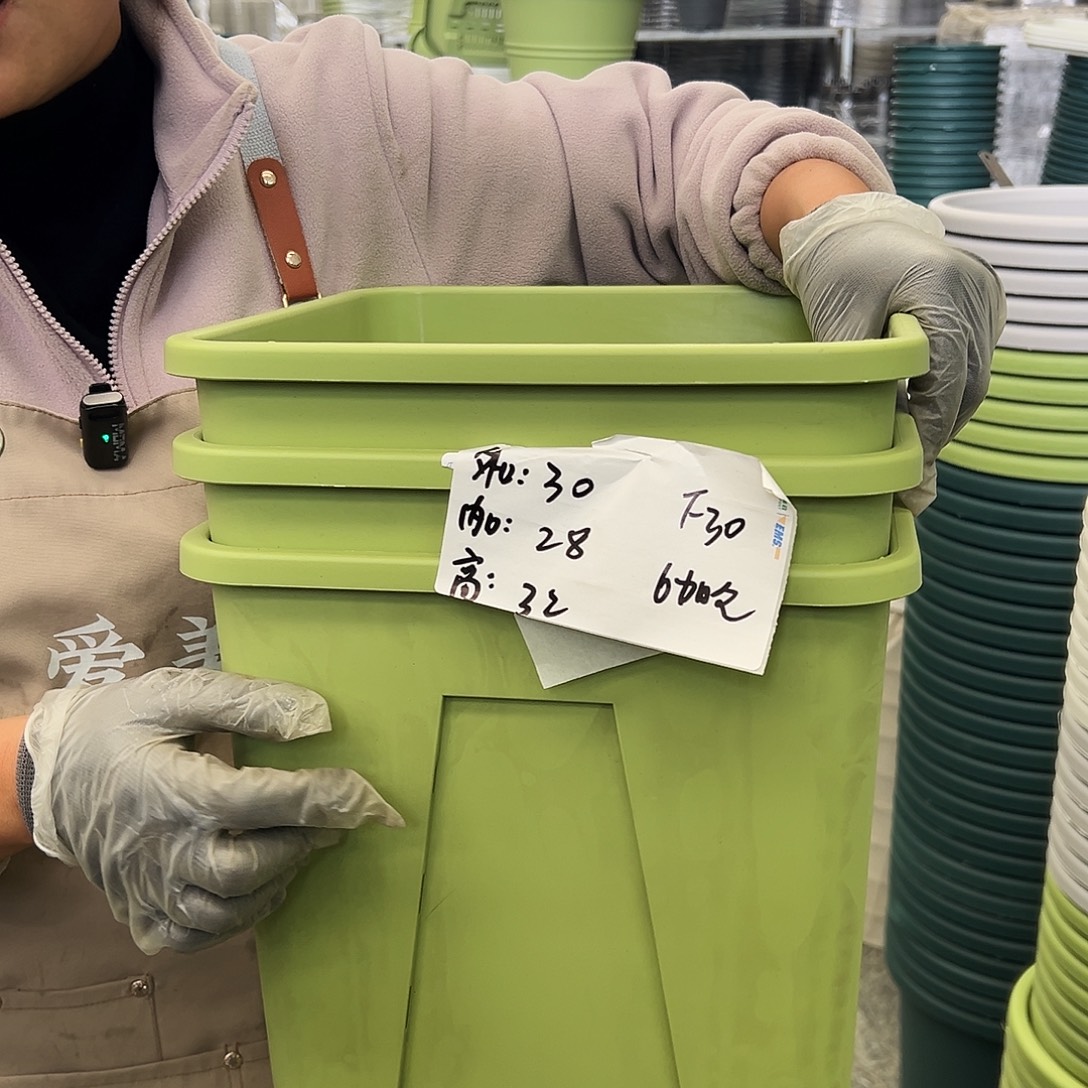 方盆F30#果绿色3个无托