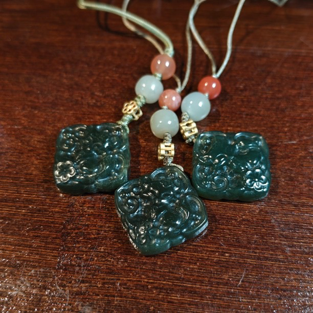 【书记甄选】原创和田玉手机链 多样性发一件 A090