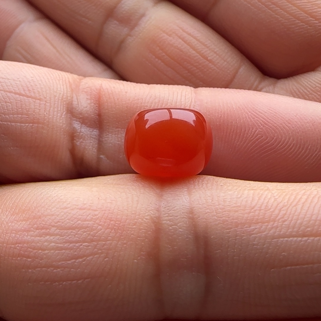 南红玛瑙未镶嵌直切11.4-8.5