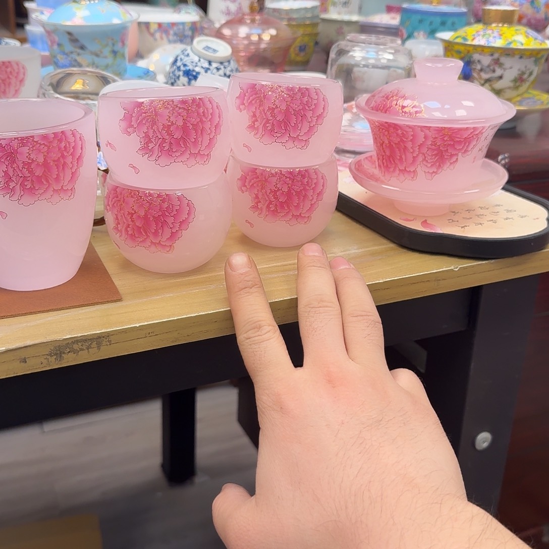 4个杯子➕盖碗➕公道杯