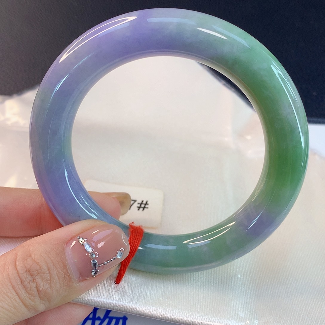 翡翠手镯未镶嵌天然A货翡翠487