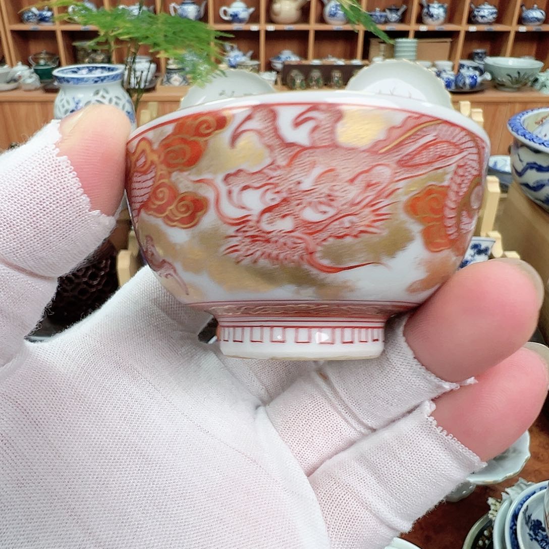 柴窑茶具茶壶茶杯盘子