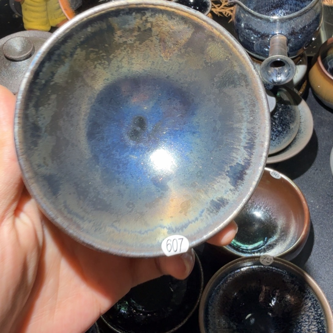 麻***哥茶盏精品柴烧自烧自卖607
