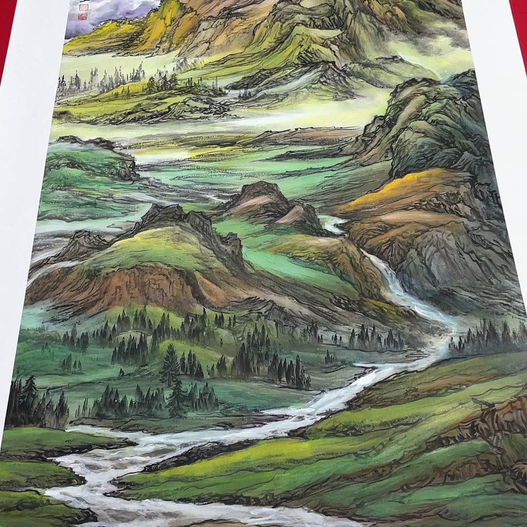 国画李庆友老师精品作品