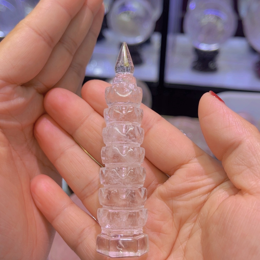 水晶水晶文昌塔未镶嵌