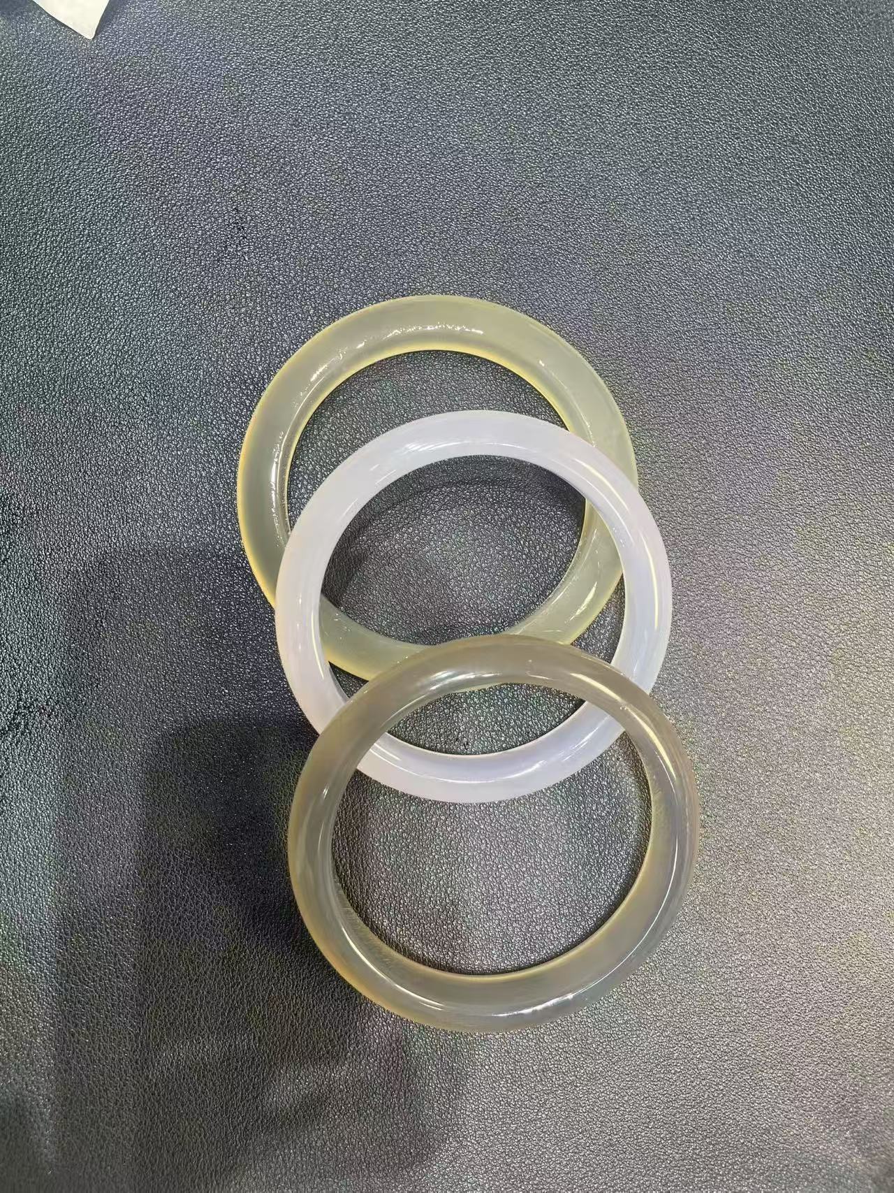 白月光天然正品玛瑙玉髓手镯冰种马料髓荔枝冻手镯多样性发一女款