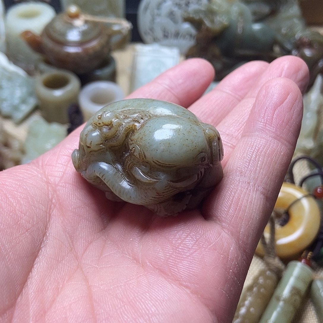 和田玉挂件未镶嵌