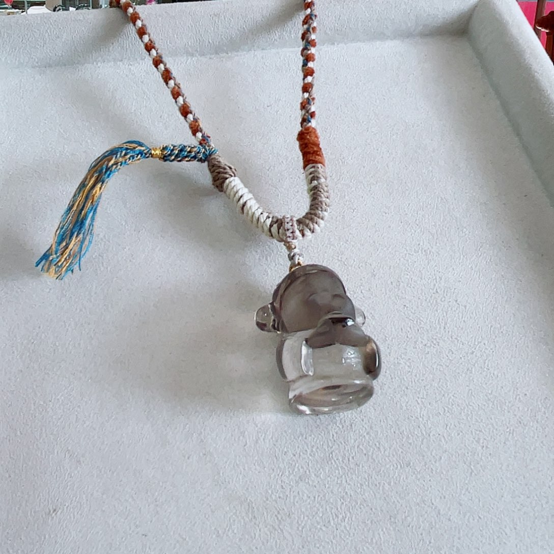 未镶嵌颈饰水晶水晶