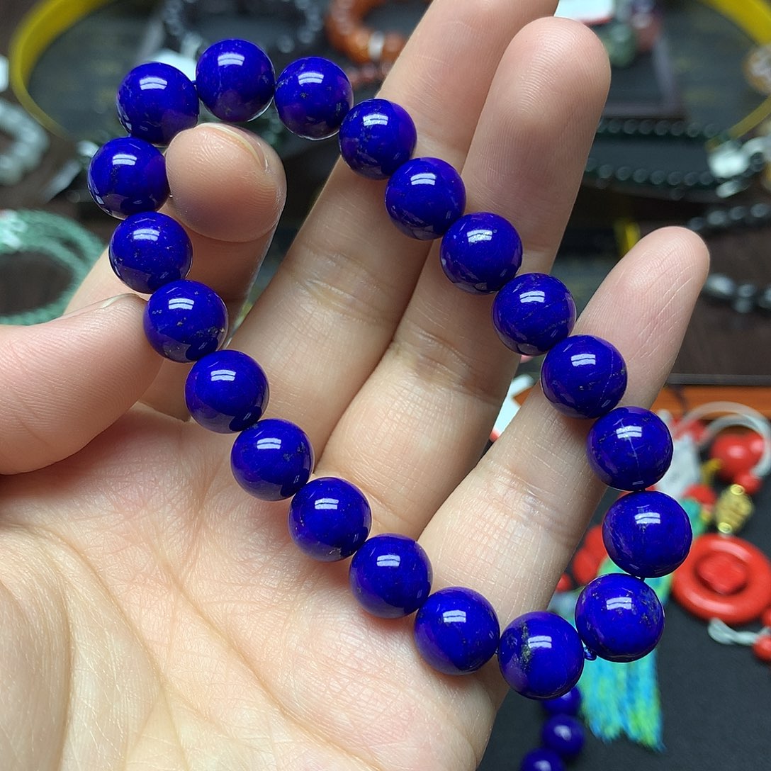 青金石手串未镶嵌