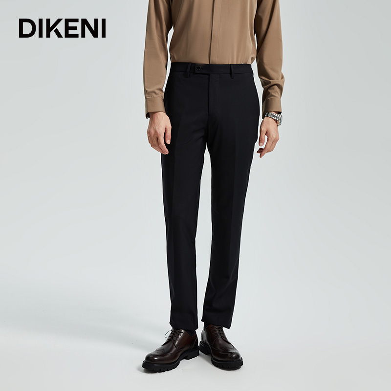 【品质羊毛桑蚕丝】迪柯尼高端男装秋季商务宴会西裤