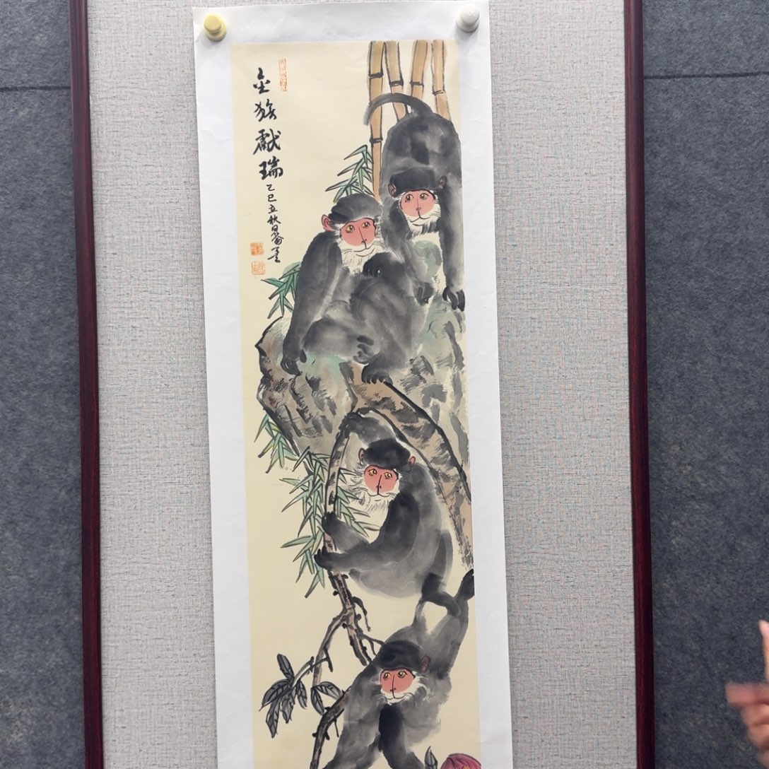 国画国画亲笔手绘原创