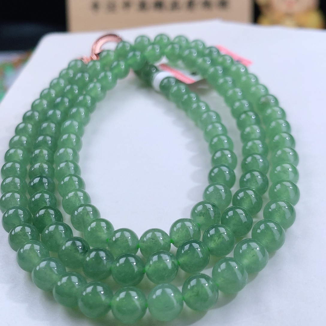 翡翠手链未镶嵌卡5.8