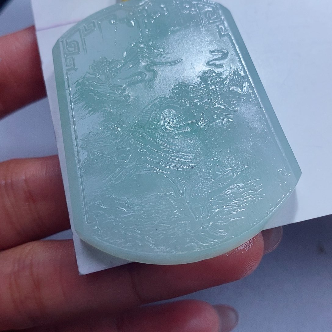 困***吧定制翡翠未镶嵌翡翠