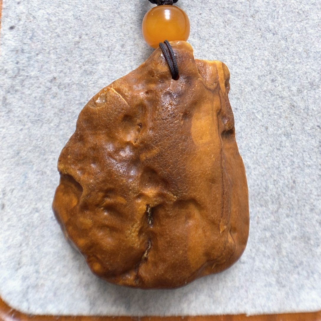 蜜蜡颈饰未镶嵌蜜蜡