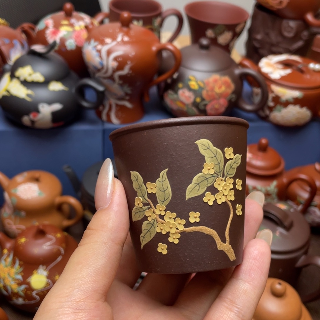 茶杯紫砂紫砂主人杯100cc