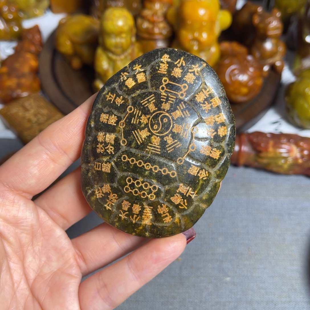 蛇纹石玉合金颈饰