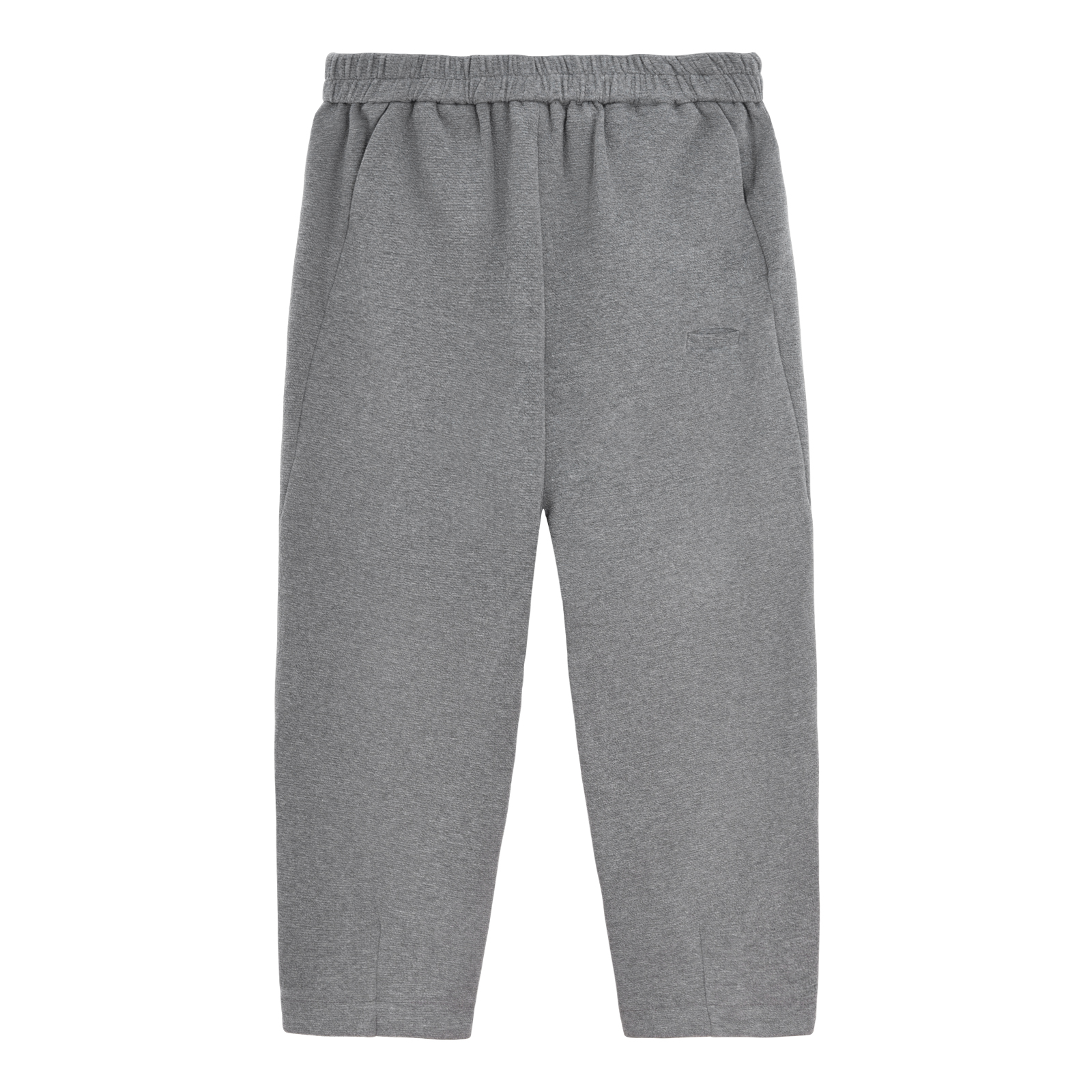 2025新款高品商务肌理皱文艺百宽松纯色运动复古卫裤0736-1