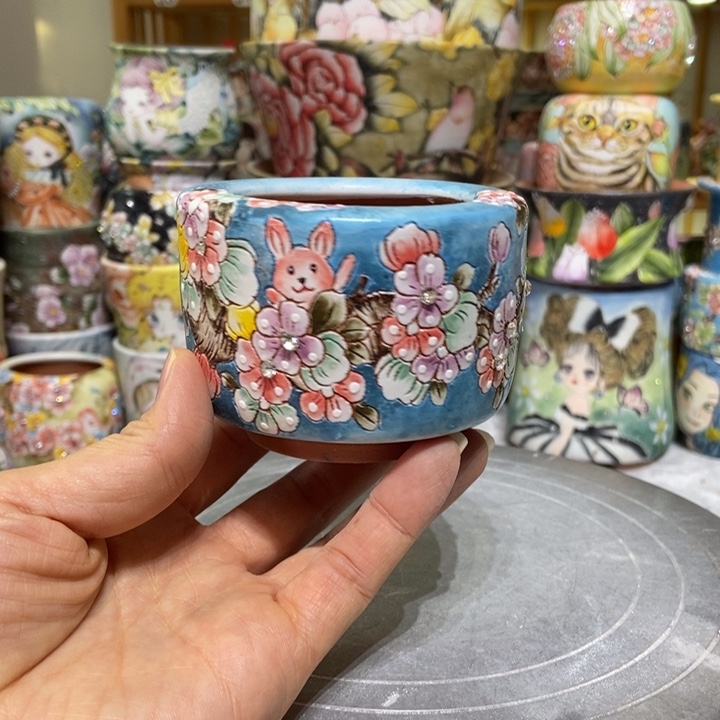 景德镇艺术手绘作品