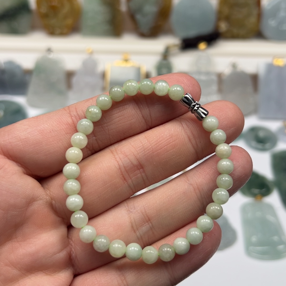 翡翠未镶嵌手链翡翠