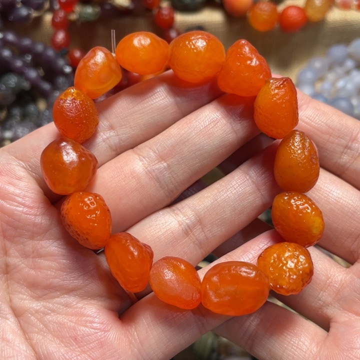 玛瑙/玉髓合金手链