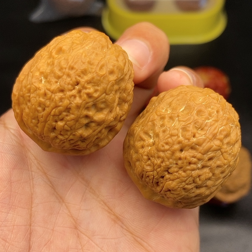 【闪购商品】把件文玩核桃38尺鱼子元宝