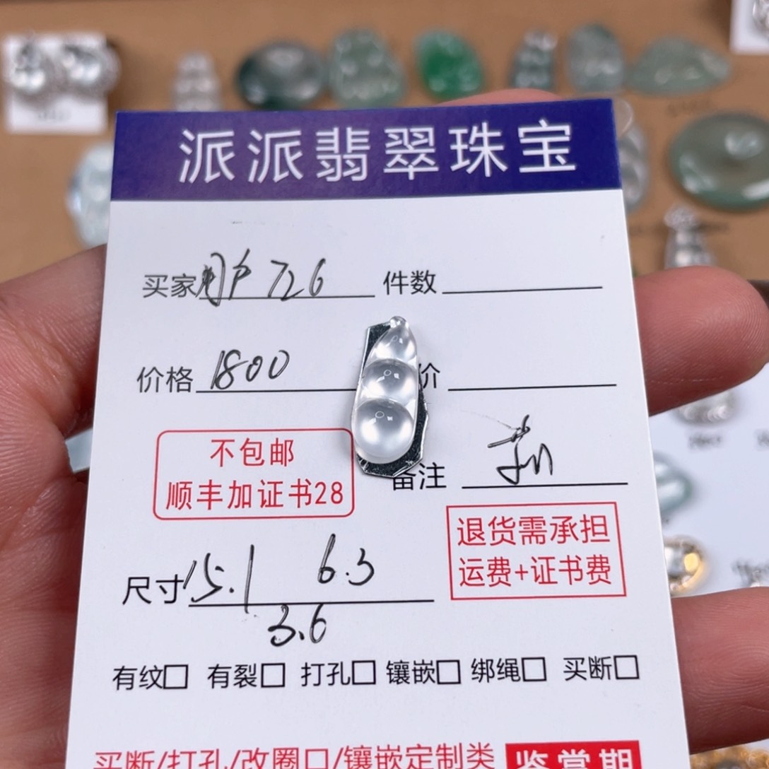 颈饰未镶嵌翡翠用****4