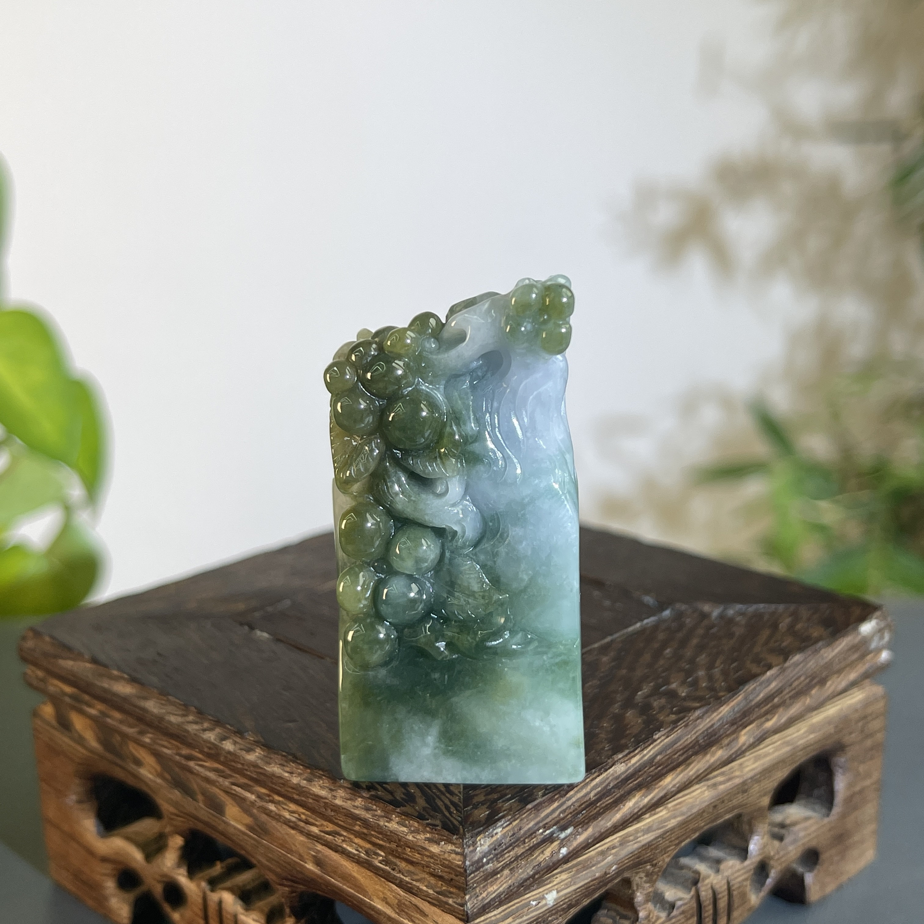 JCB13-29 天然缅甸A货翡翠 多子多福