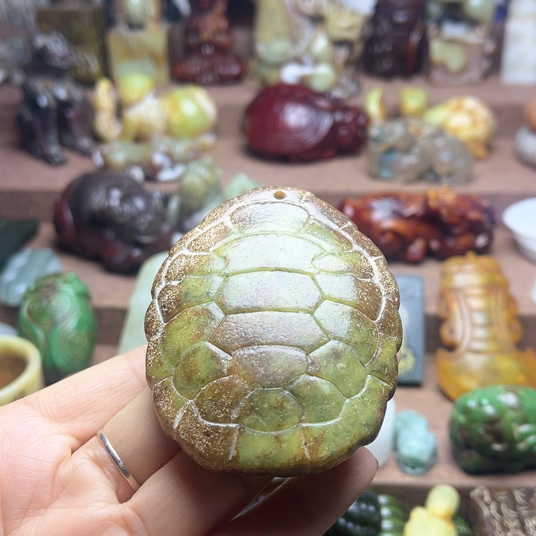 白玉菩提吊坠106。。