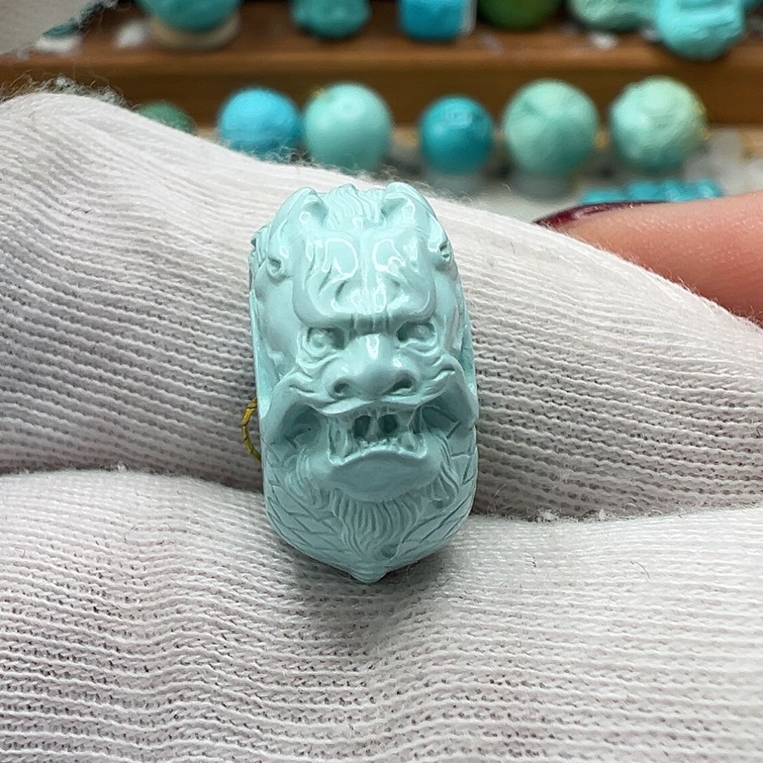 绿松石龙扣 未镶嵌