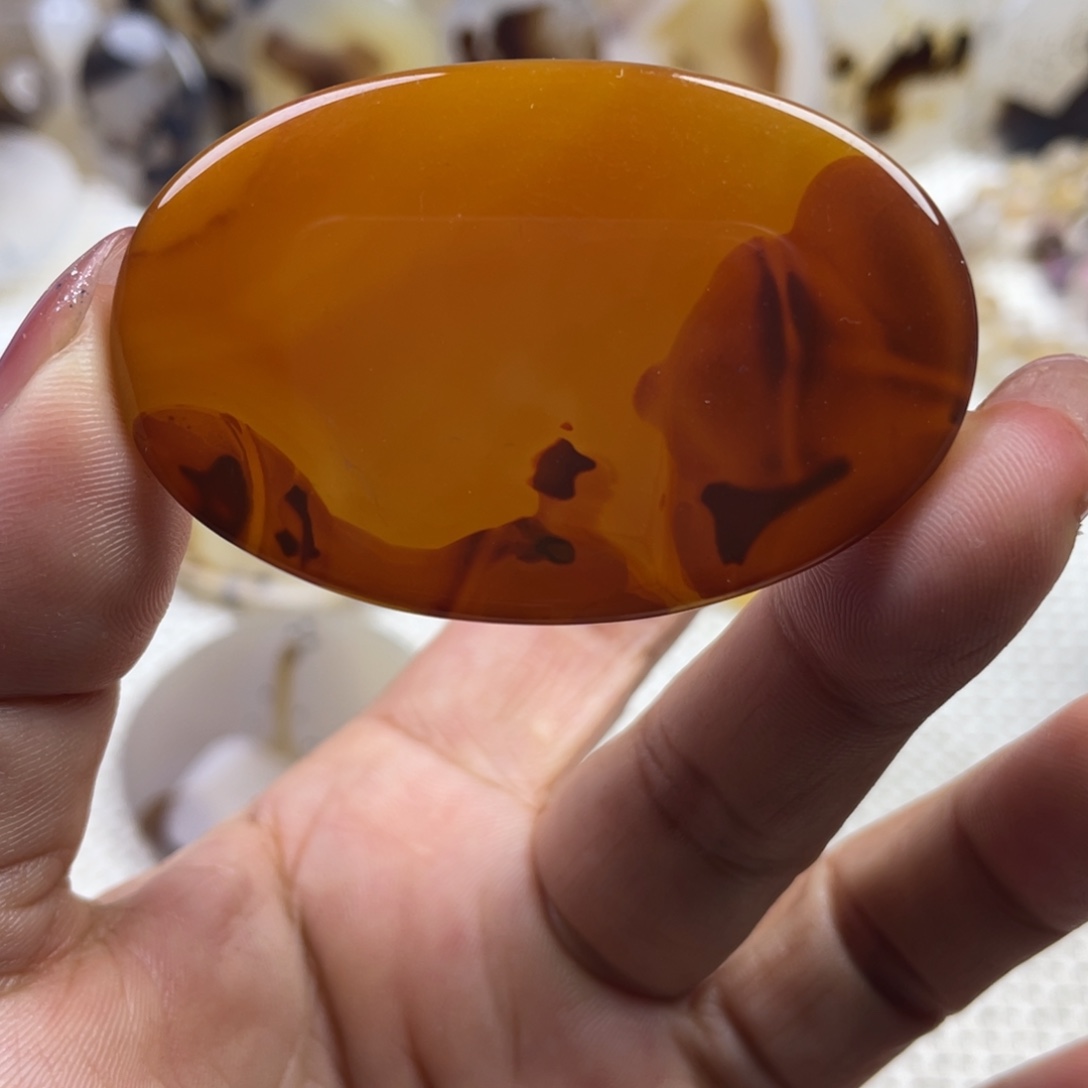 玛瑙/玉髓未镶嵌颈饰